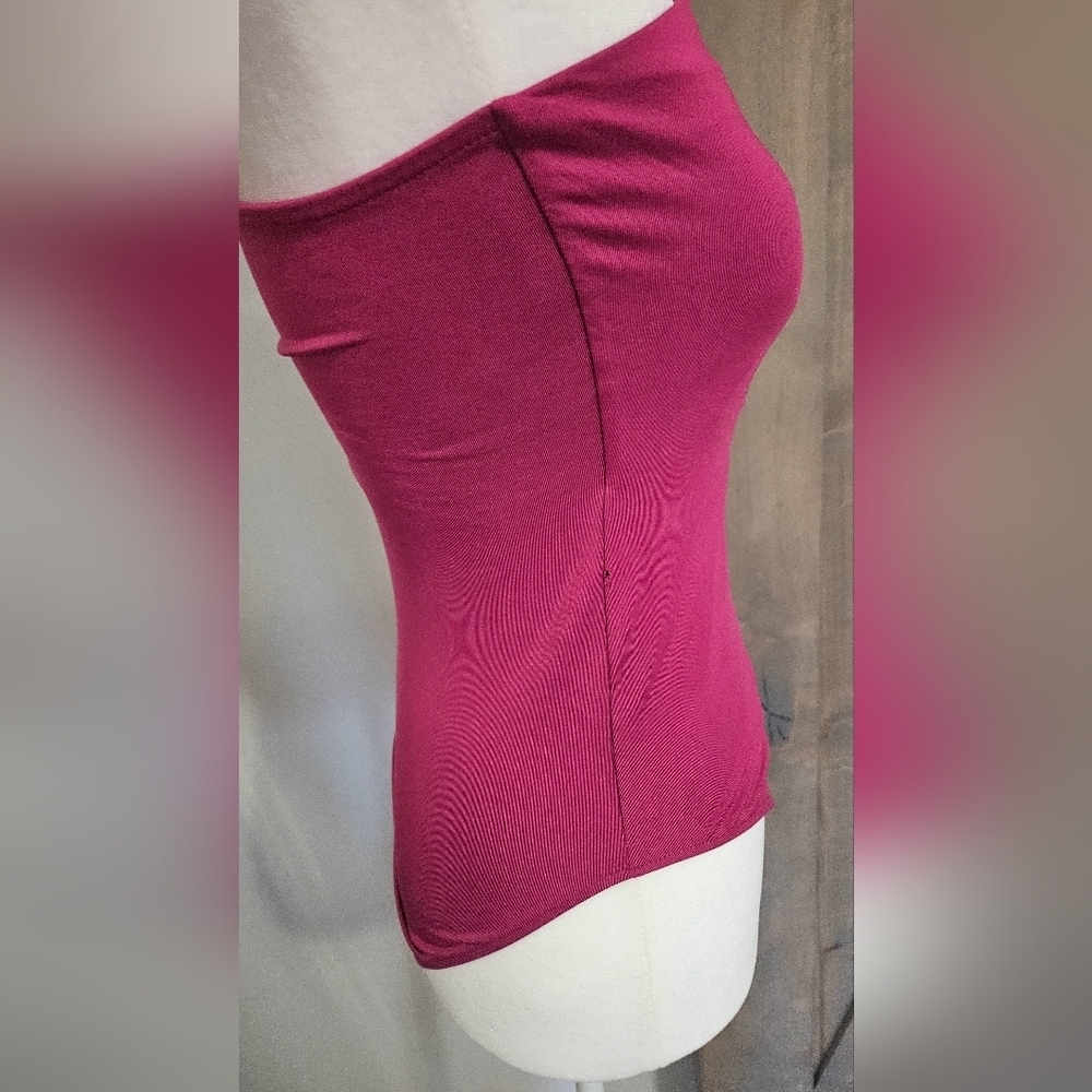 One-Shoulder Pink Top - Picture 8 of 12